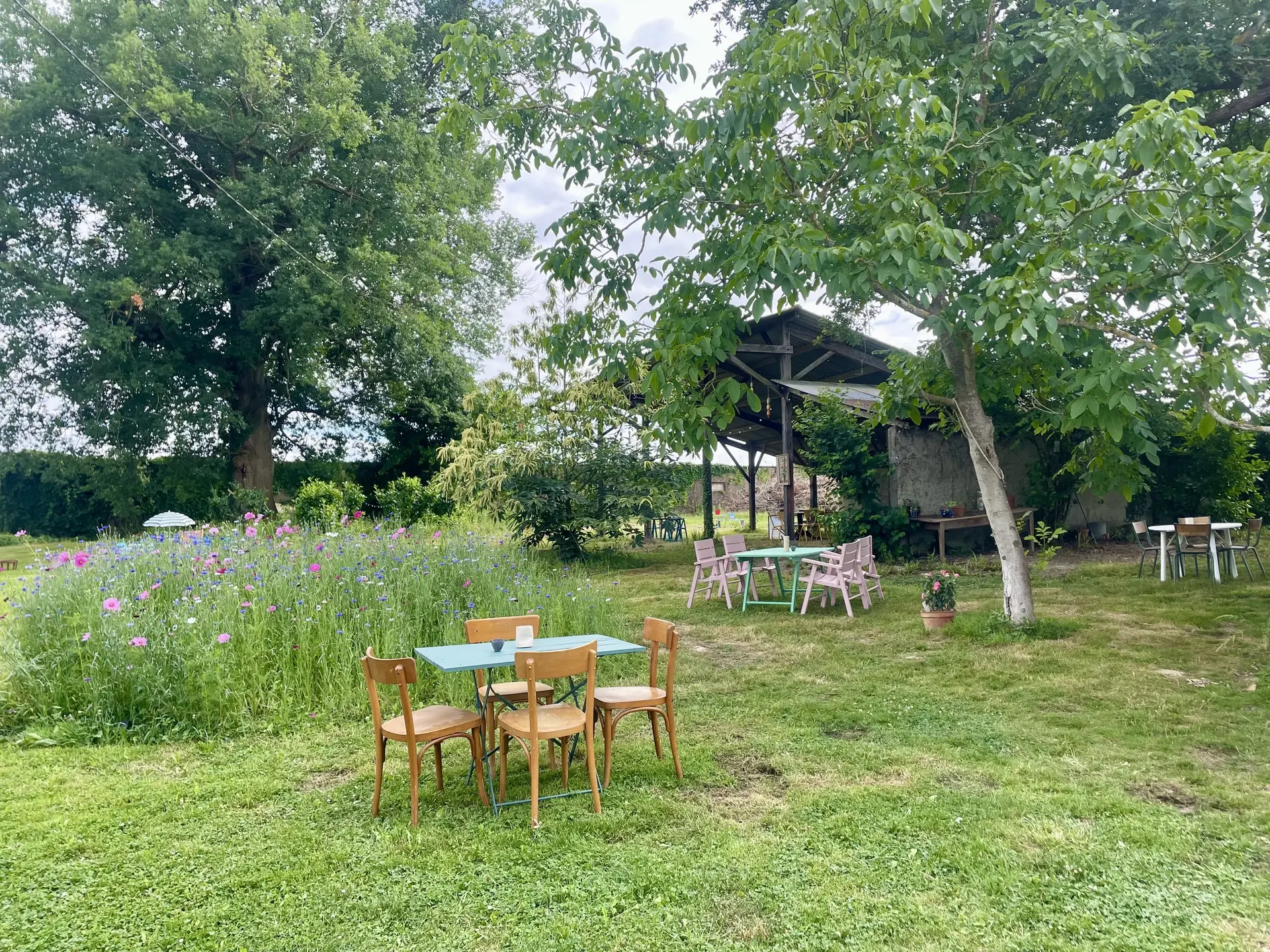 Jardin Guinguette Aux-Aussat ©Poule à Façettes