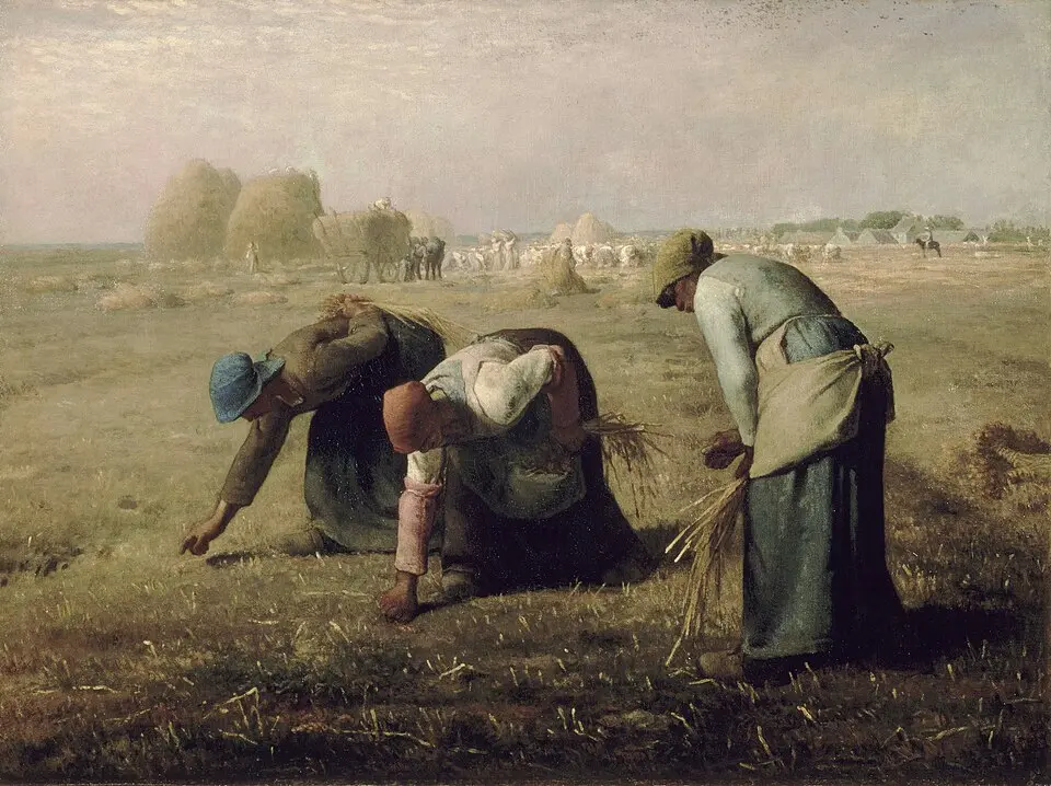 Jean-François_Millet_-Les glaneuses 1857