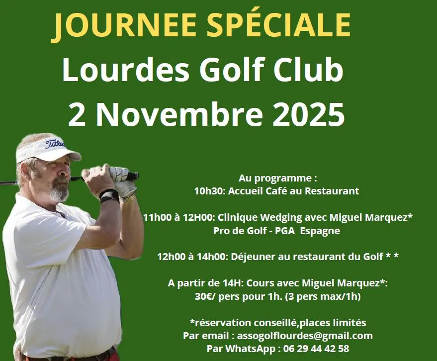 Journée golf club 2 novembre 2025