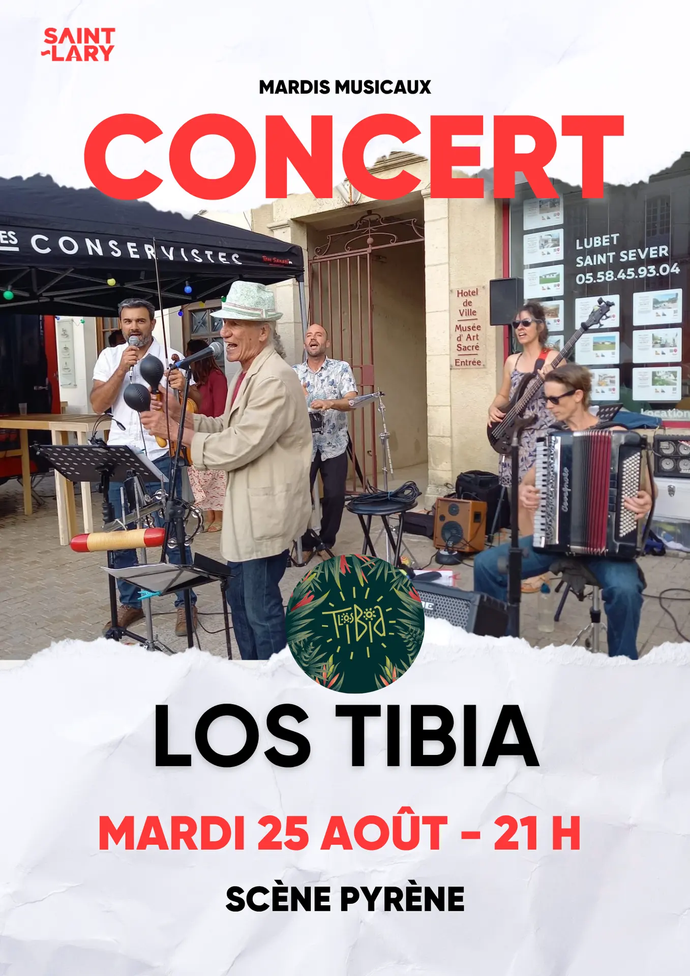 Mardis Musicaux - 2026 - Affiches - Los tibia