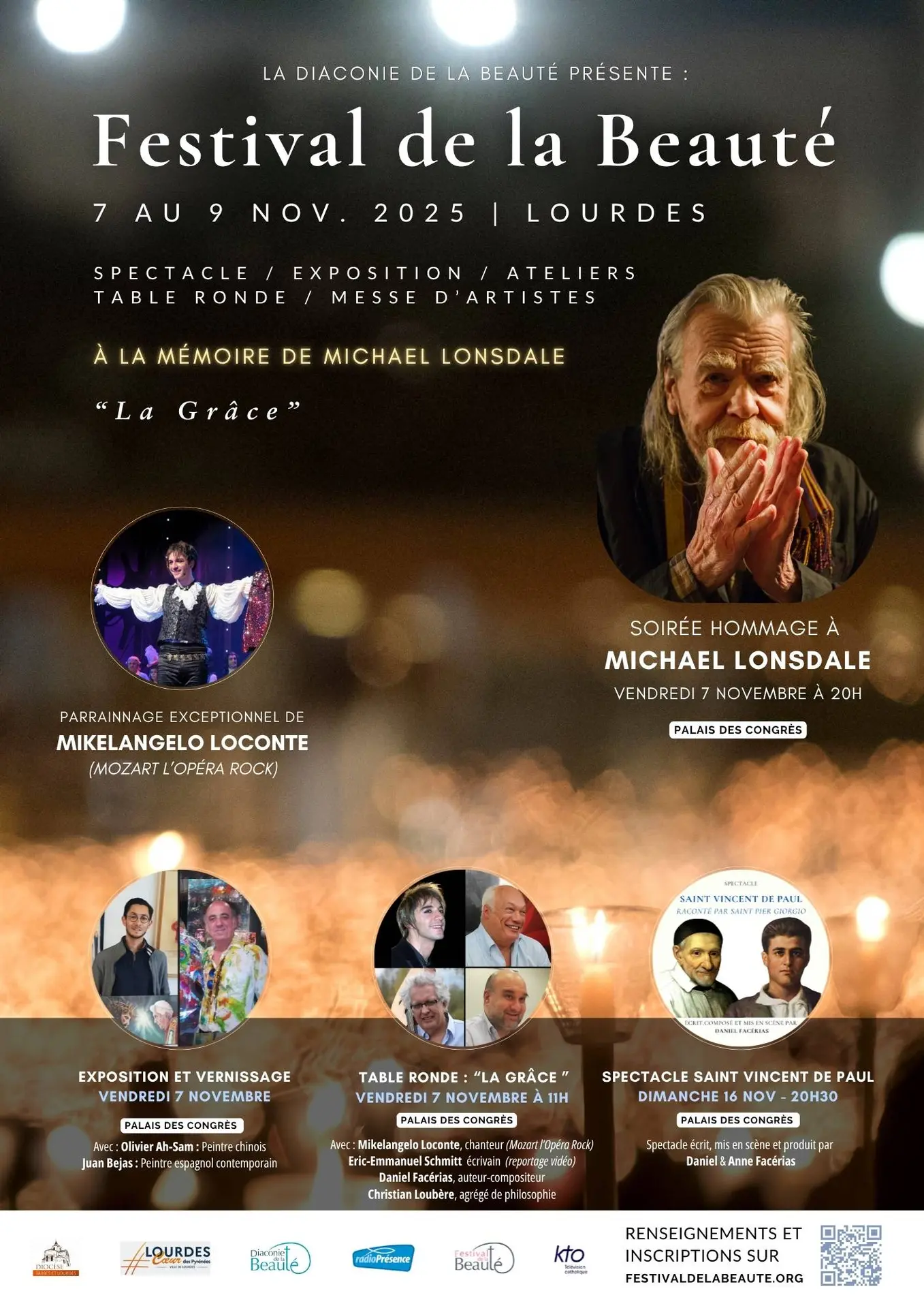 Lourdes Palais des Congrès Festival de la Beauté novembre 2025