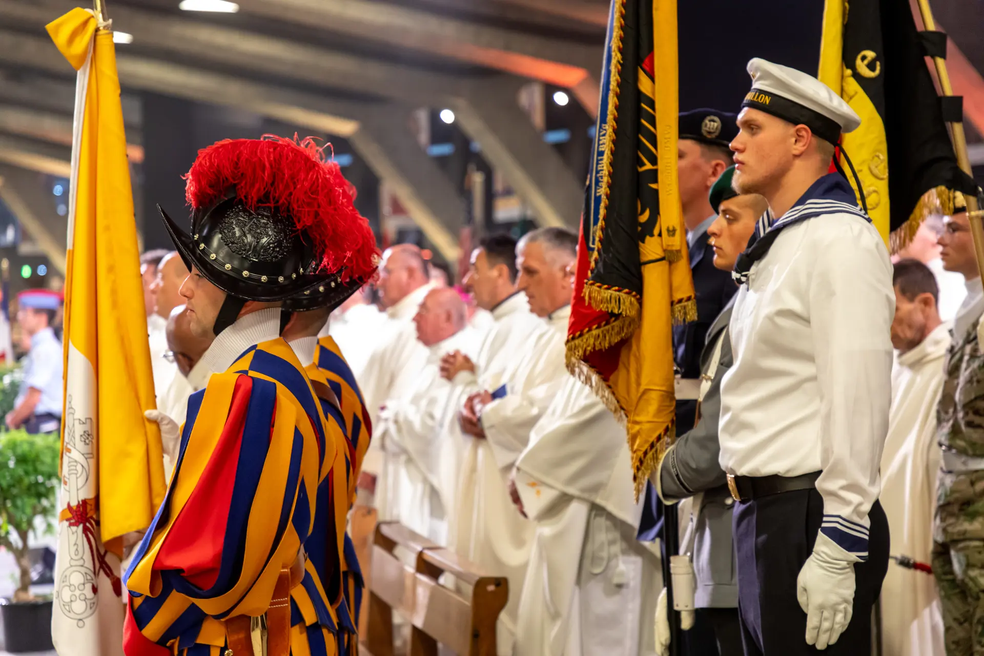 Lourdes Sanctuaire Pèlerinage militaire international 2026 ©P.Vincent SNDL