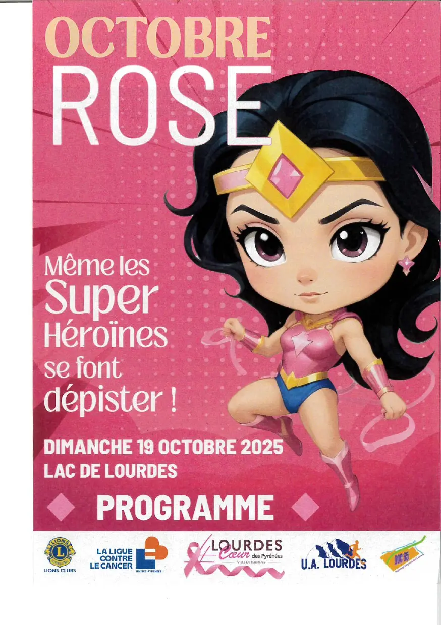 Lourdes octobre rose 2025
