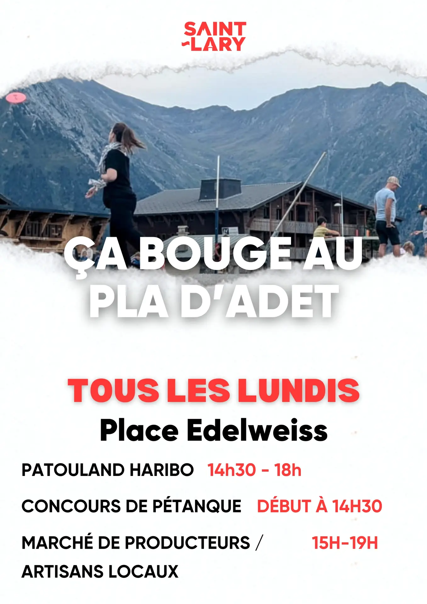 Animations Ete OT - Patouland Pla d'Adet
