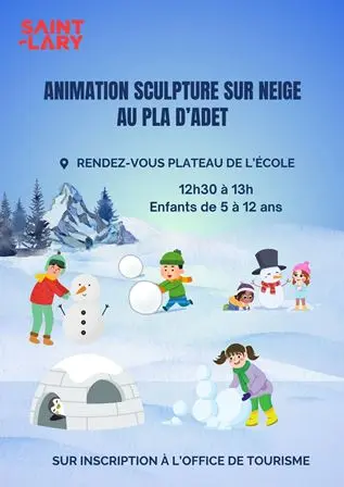 Sculpture sur neige - 1