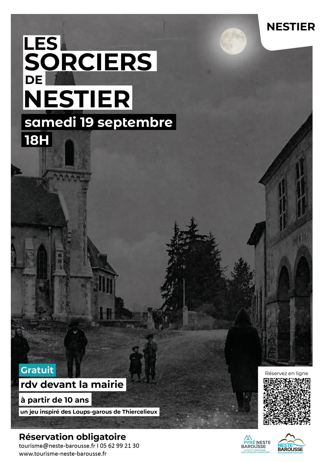 affiche nestier loup garou