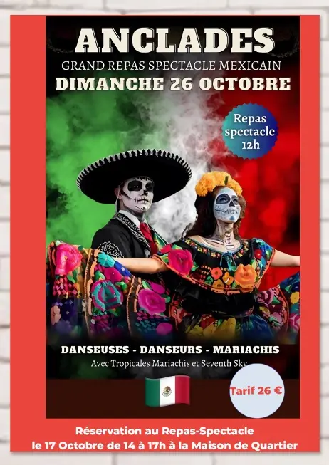 affiche-journee-mexicaine 26 octobre