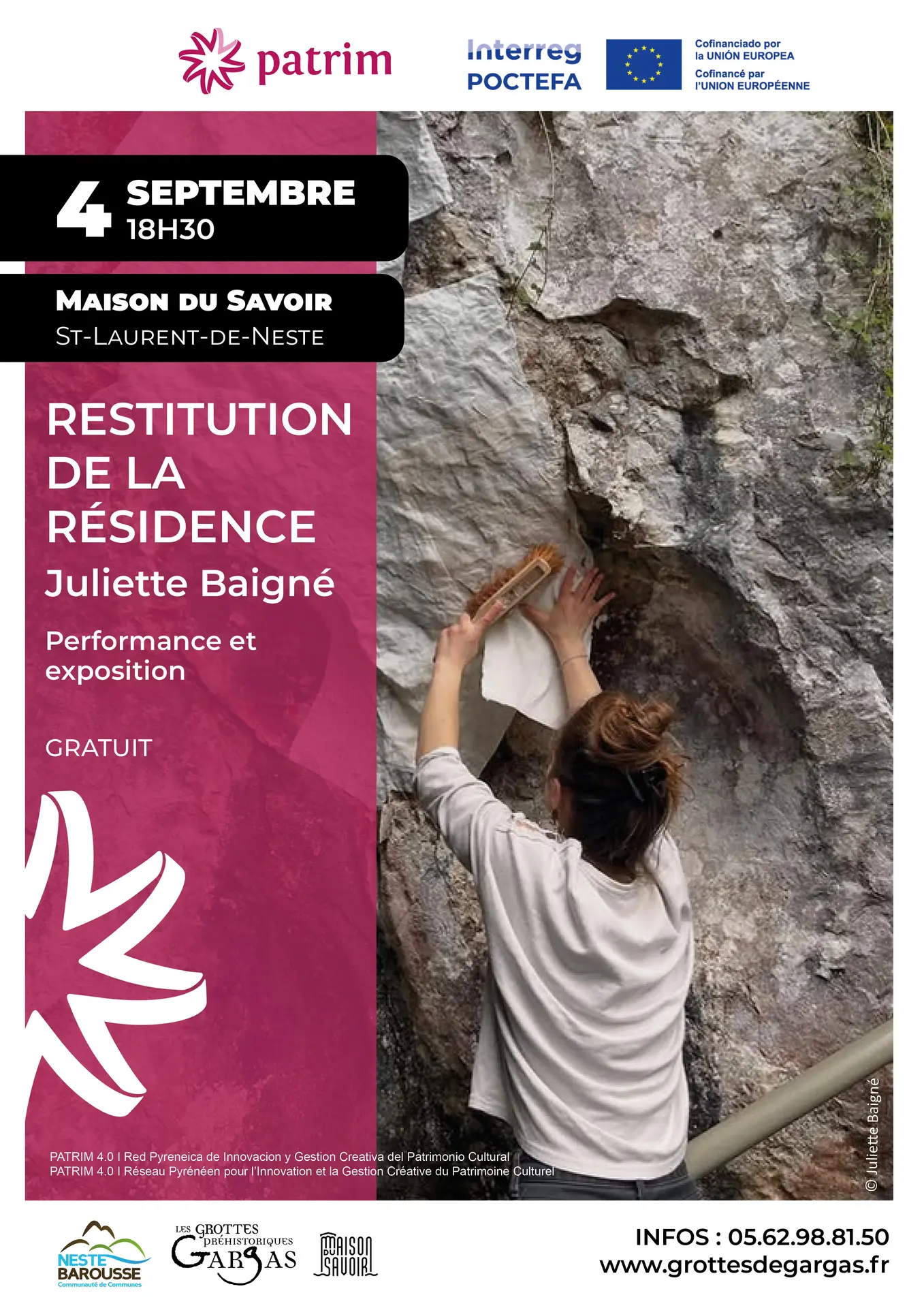 affiche sortie résidence
