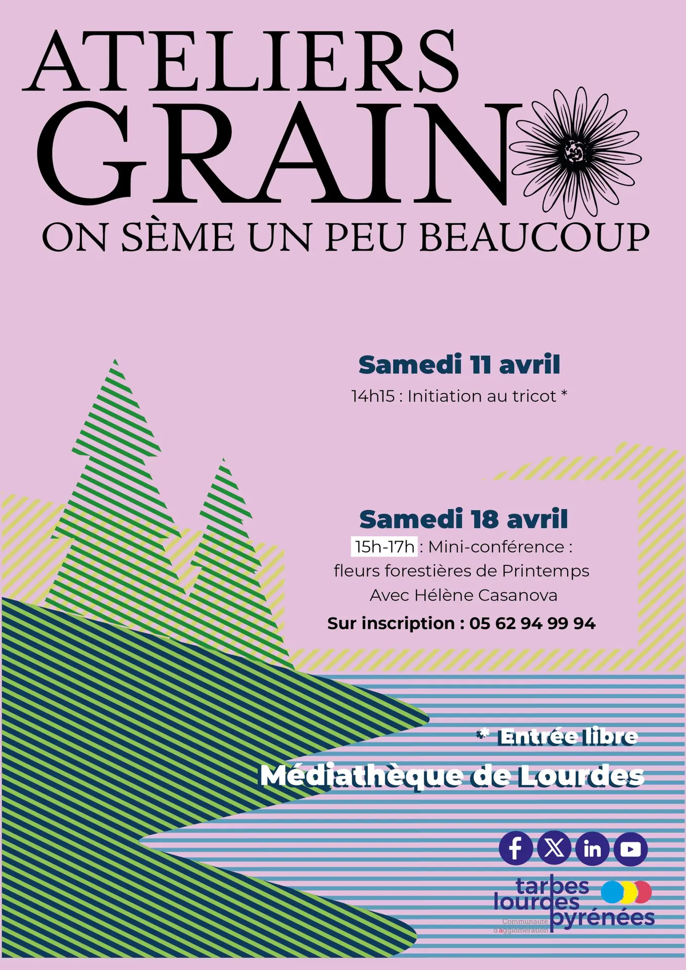 Mini-conférence : fleurs forestières de printemps 18 avril 2026