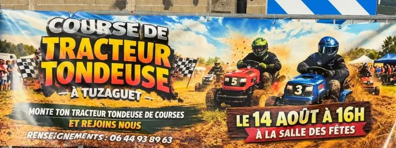 course de tracteur tondeuse pyrenees
