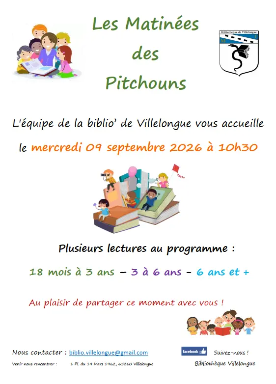 Matinée des Pitchouns 9 septembre