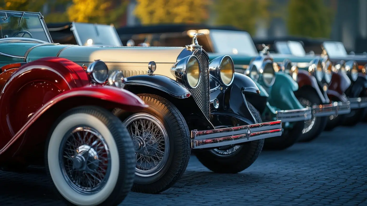 Exposition de voitures anciennes