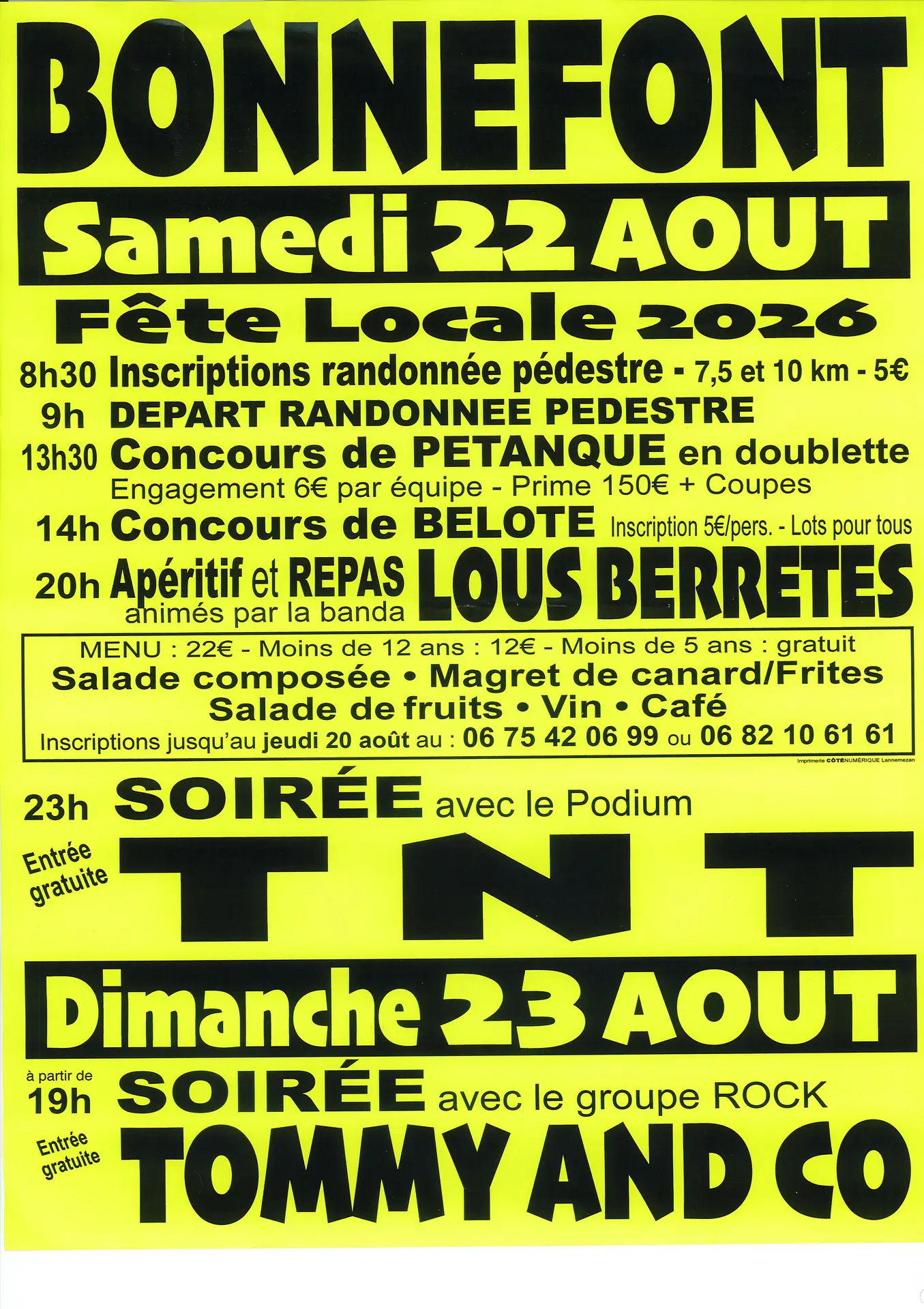 fete bonnefont