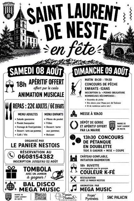 fete saint laurent de neste pyrenees neste barousse