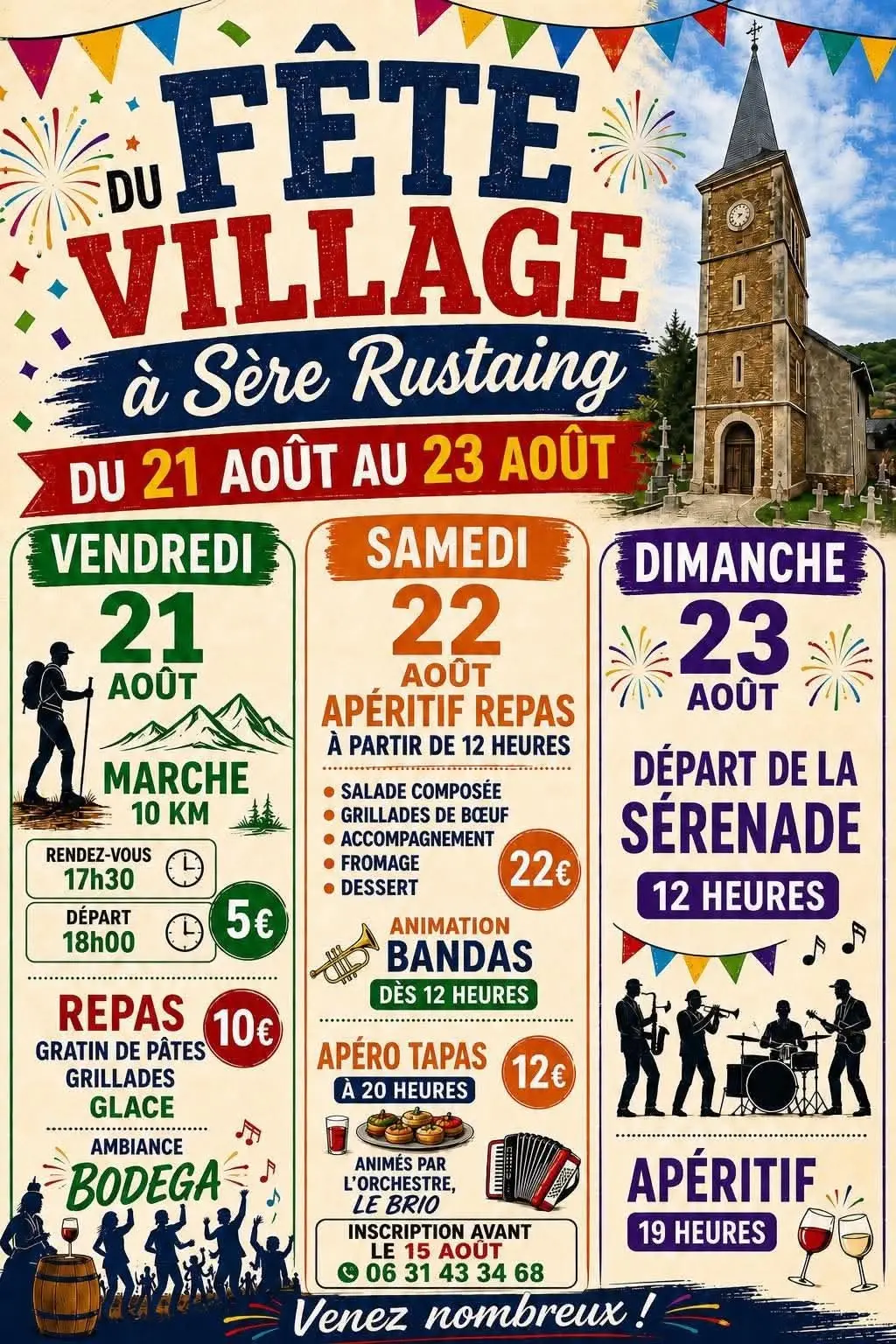 fete sere rustaing