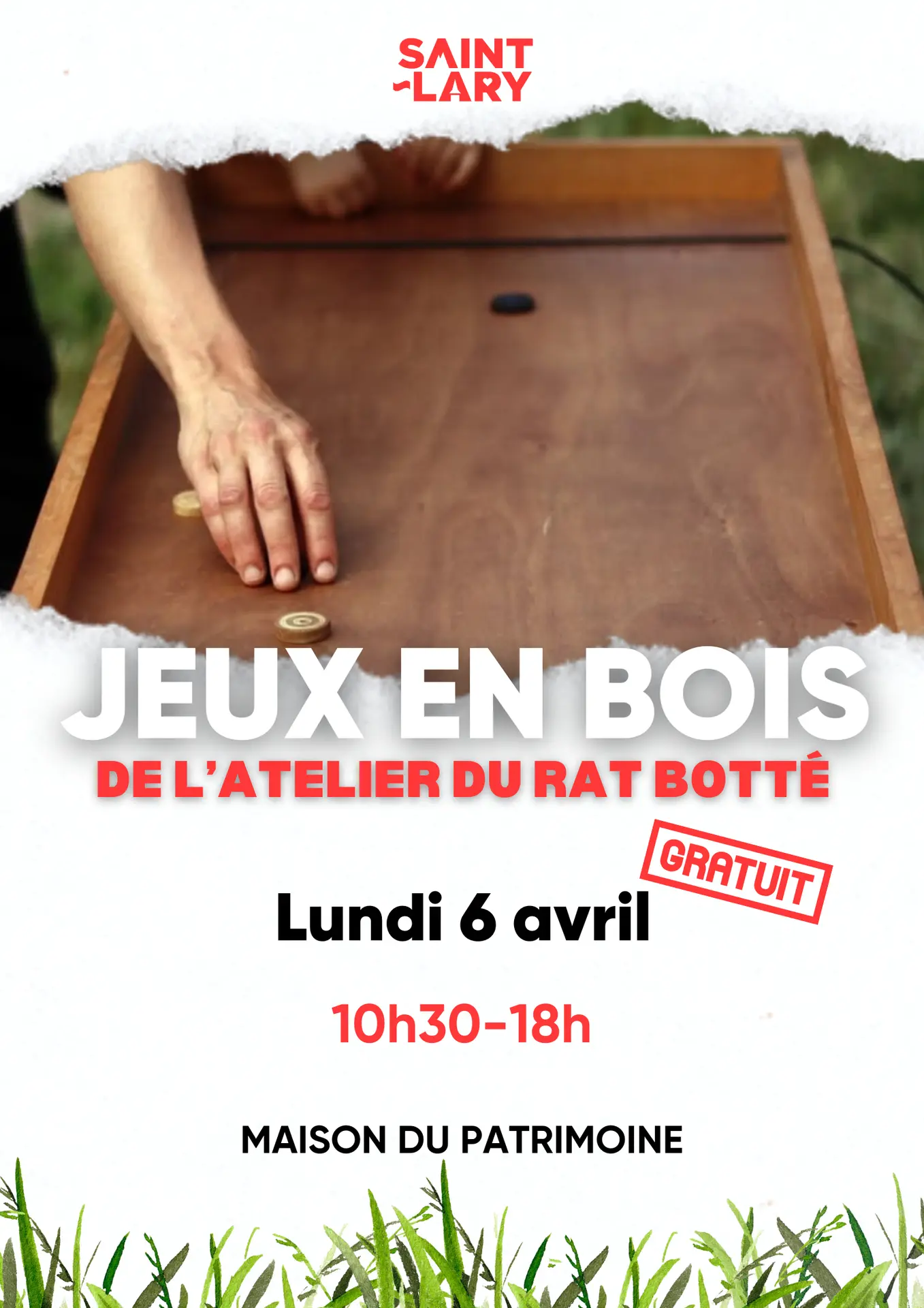 Animations Printemps OT - jeux bois