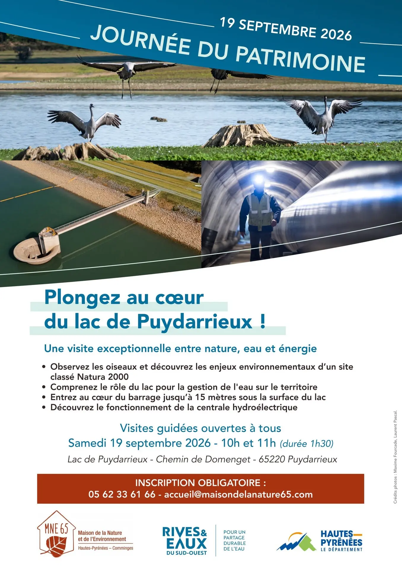 journée patrimoine lac puydarrieux