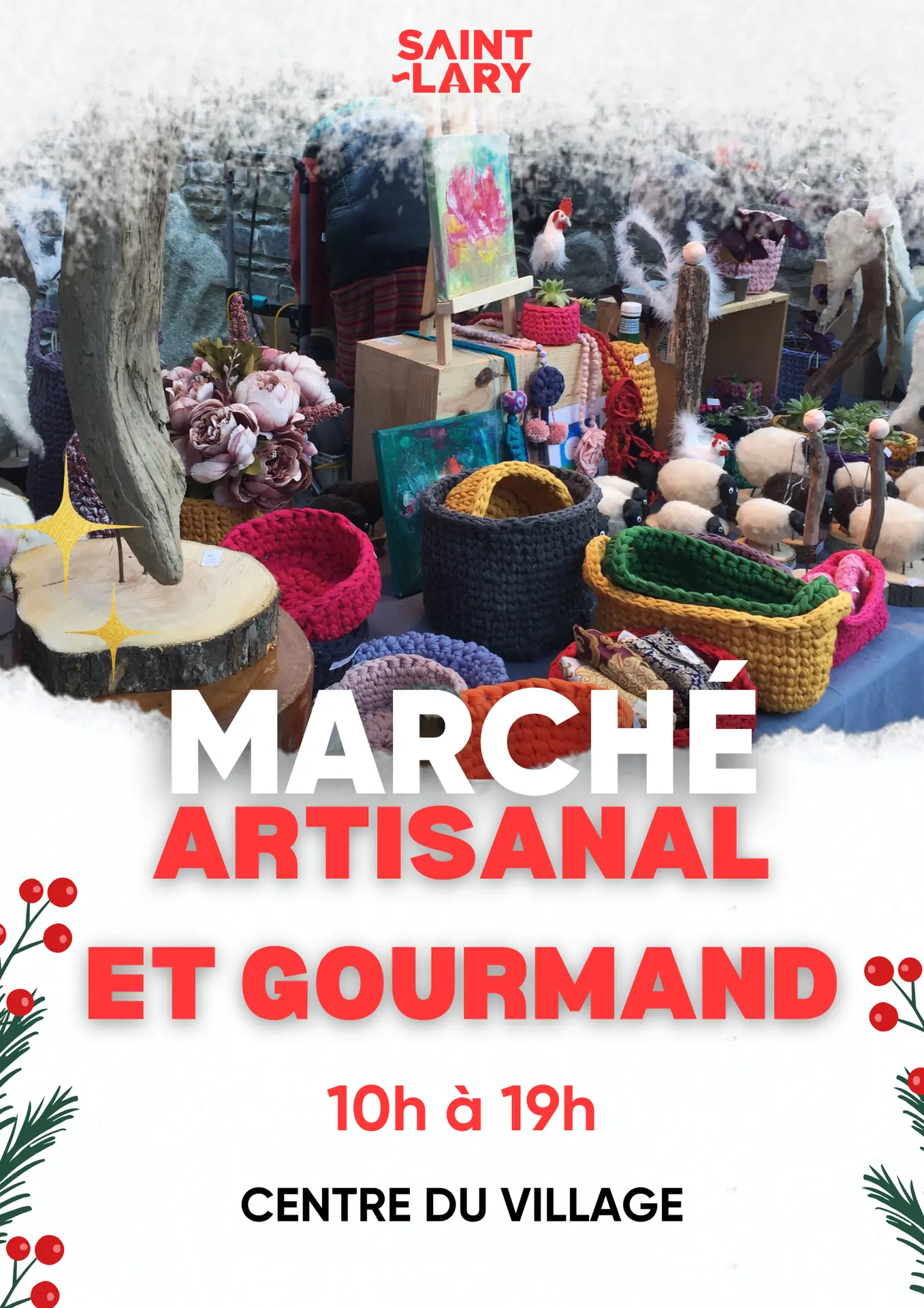 Animations HIVER - marché de noel