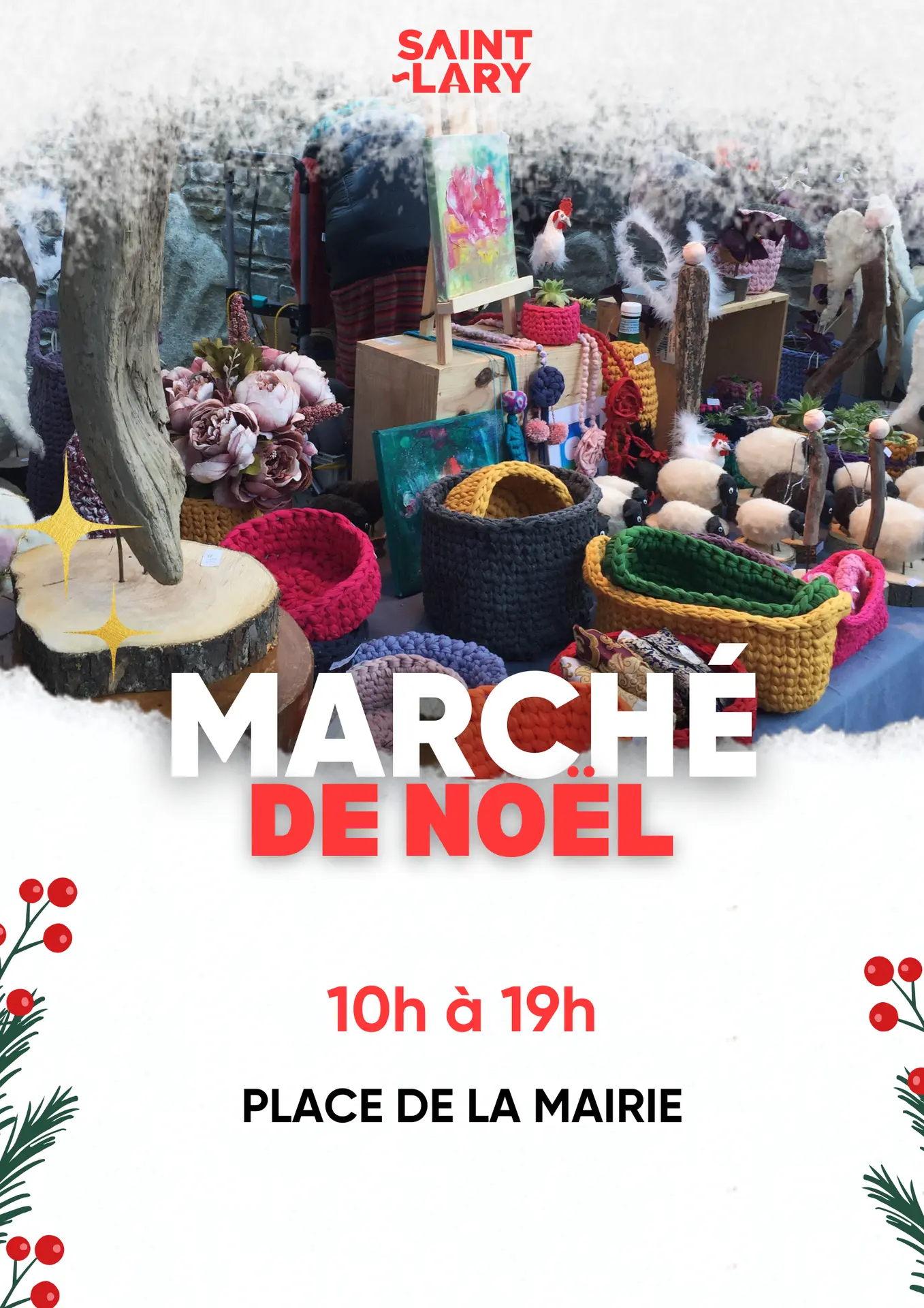 Animations HIVER - marché de noel