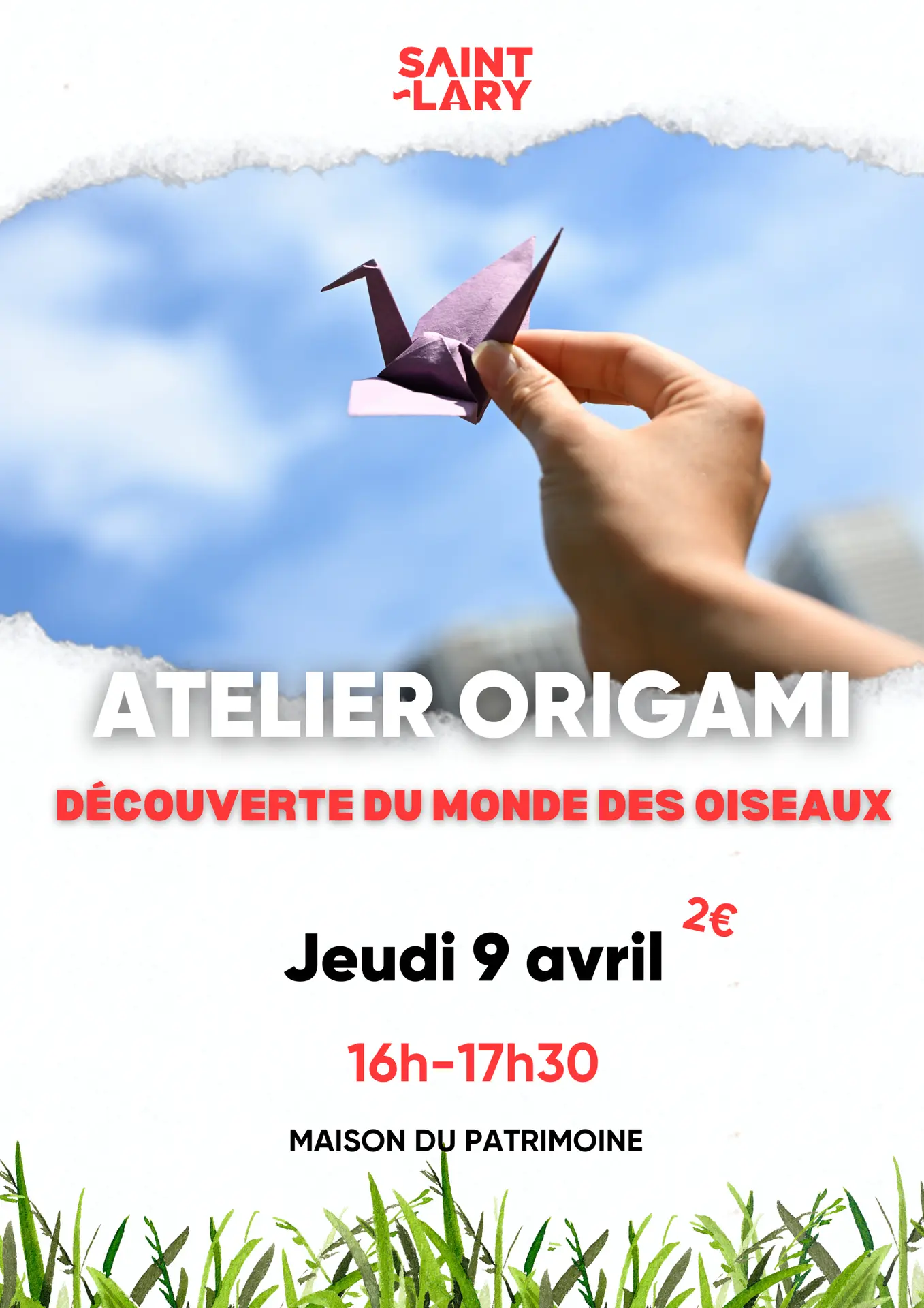 Animations Printemps OT - origami