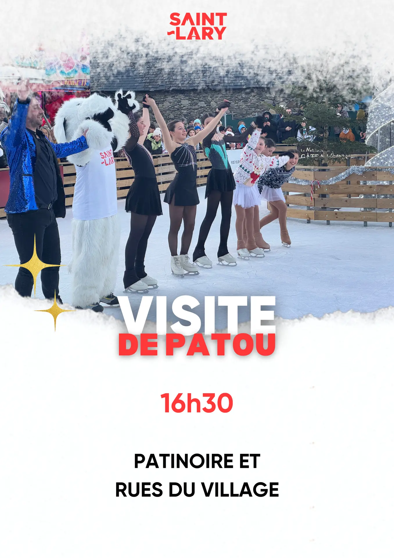 Animations HIVER - patou patinoire