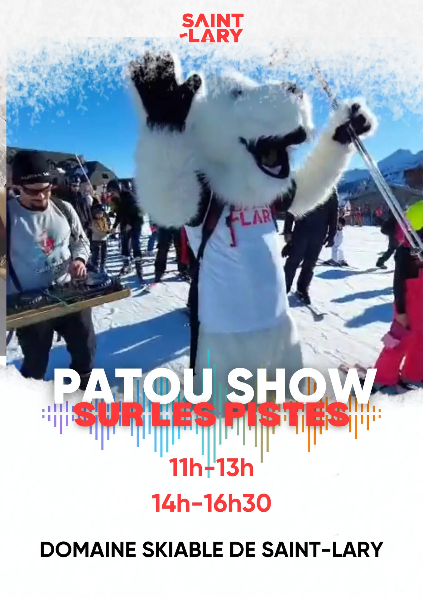 Animations HIVER - patou show sur les pistes