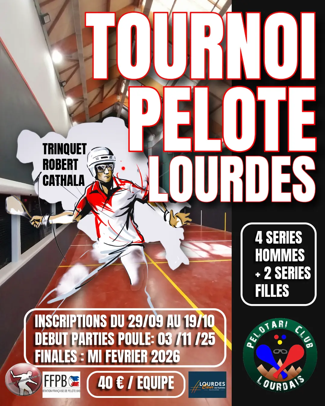 Tournoi de pelote 3 novembre 2025