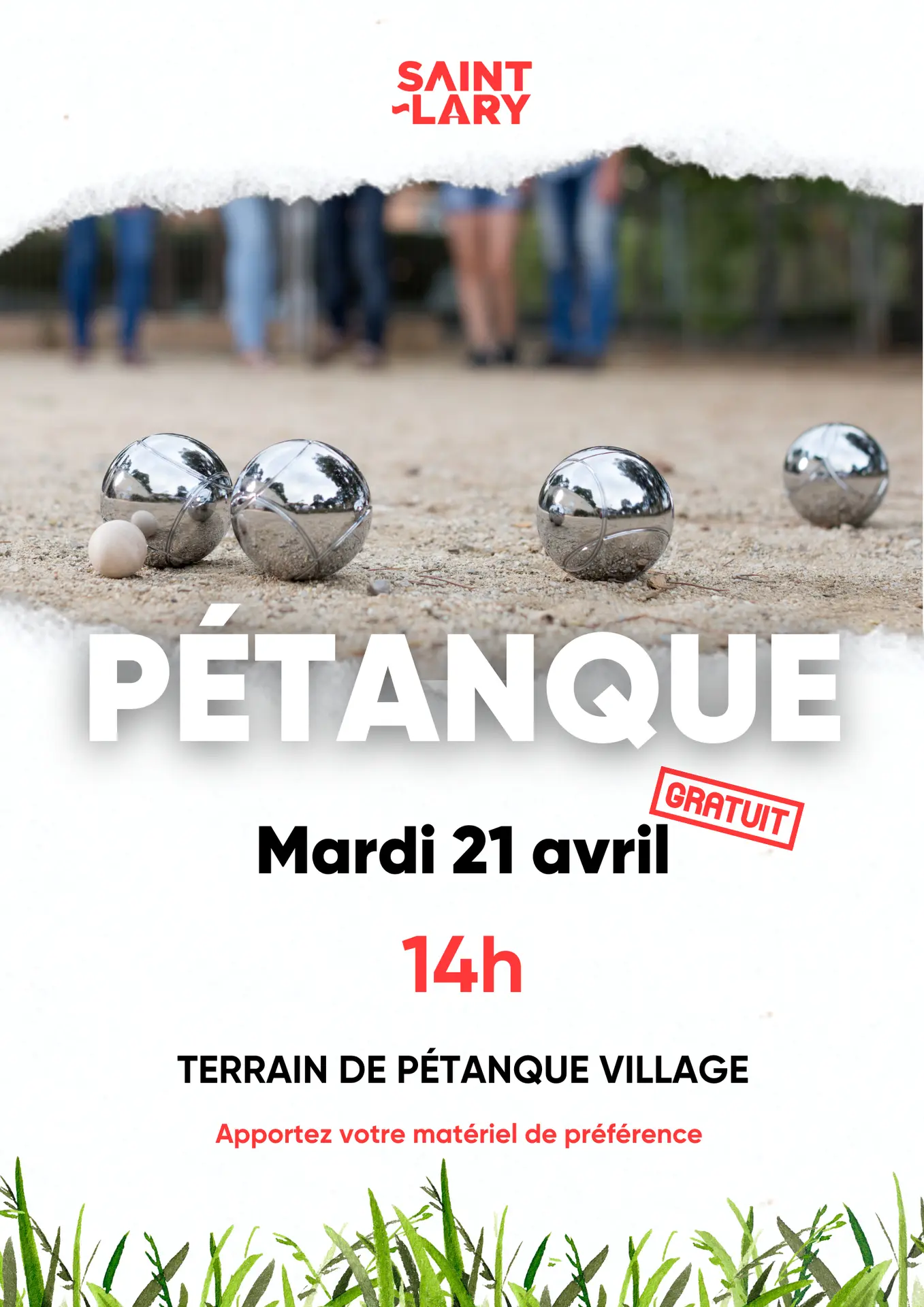 Animations Printemps OT - pétanque