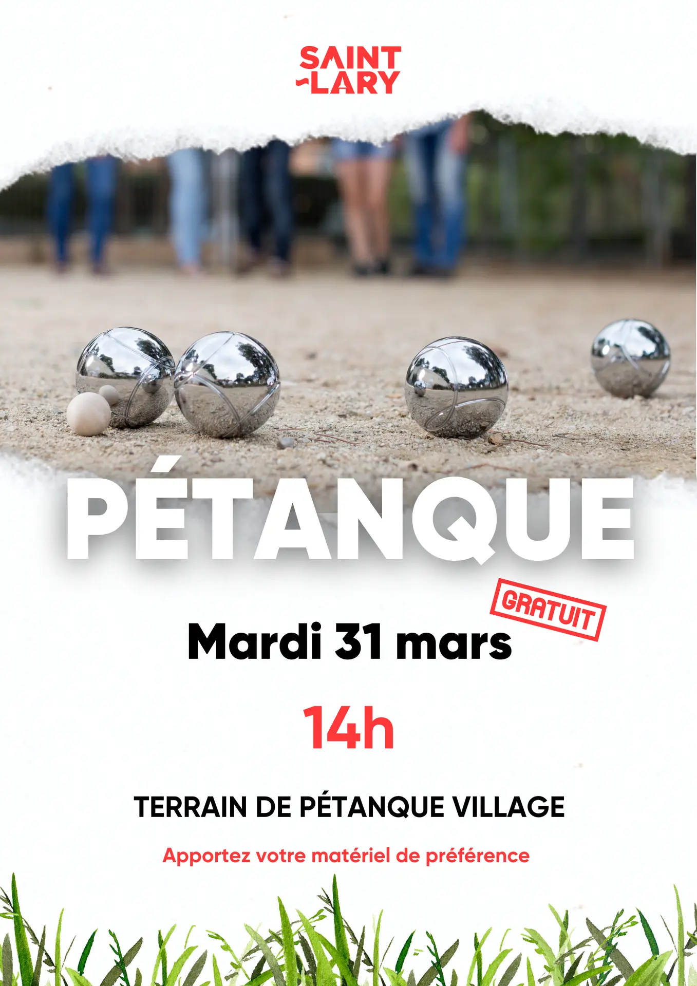 Animations Printemps OT - pétanque