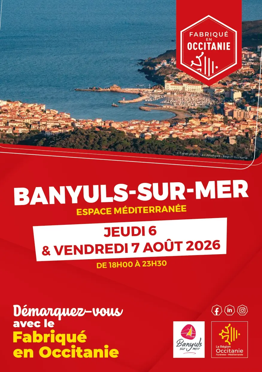 6 et 7 aout 2026 Fabriqué en Occitanie