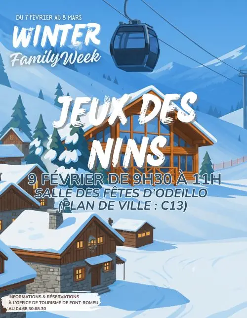 WINTER FAMILY WEEK - JEUX DES NINS - 9 Février
