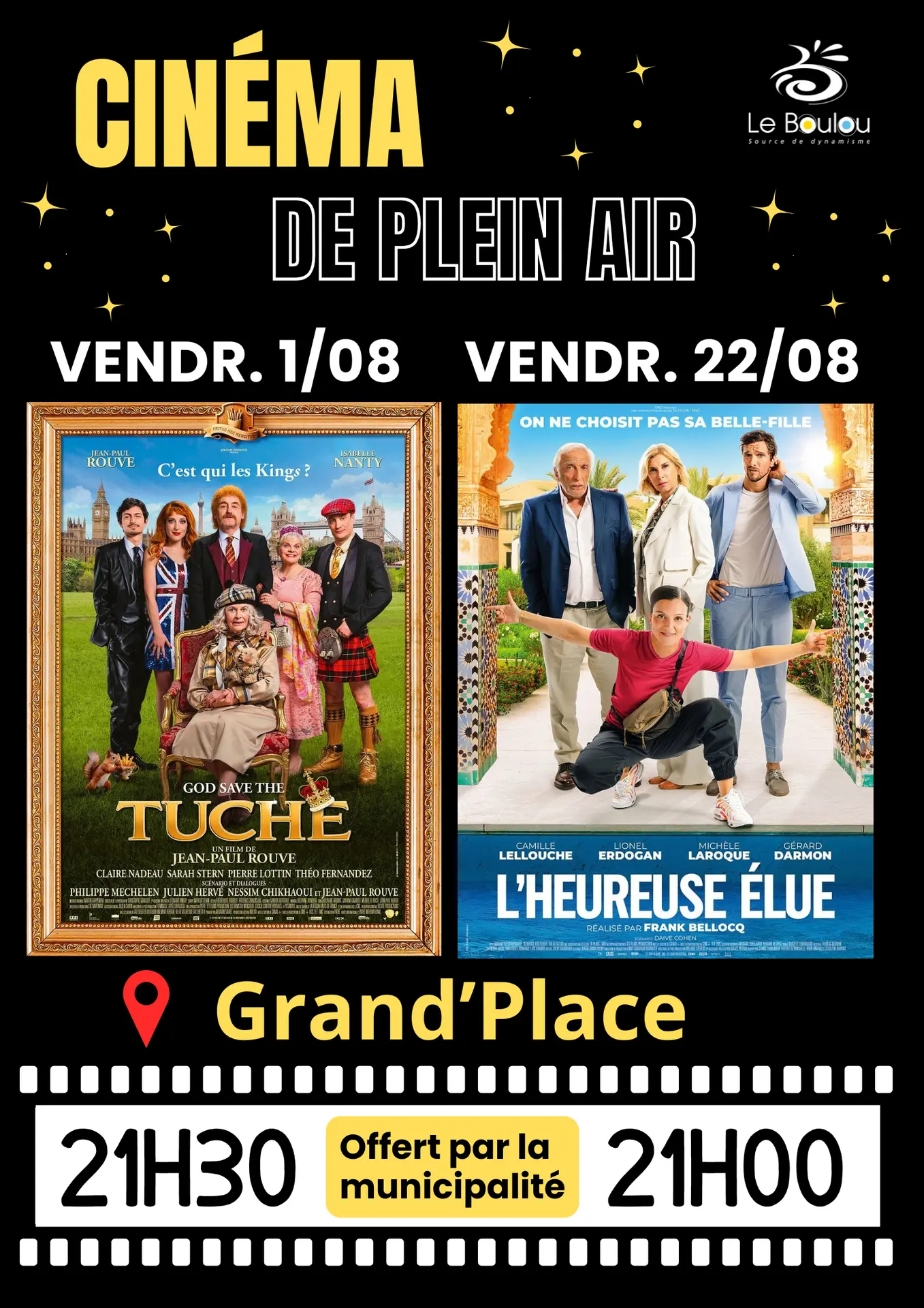 Cinéma Plein Air Affiche - 3
