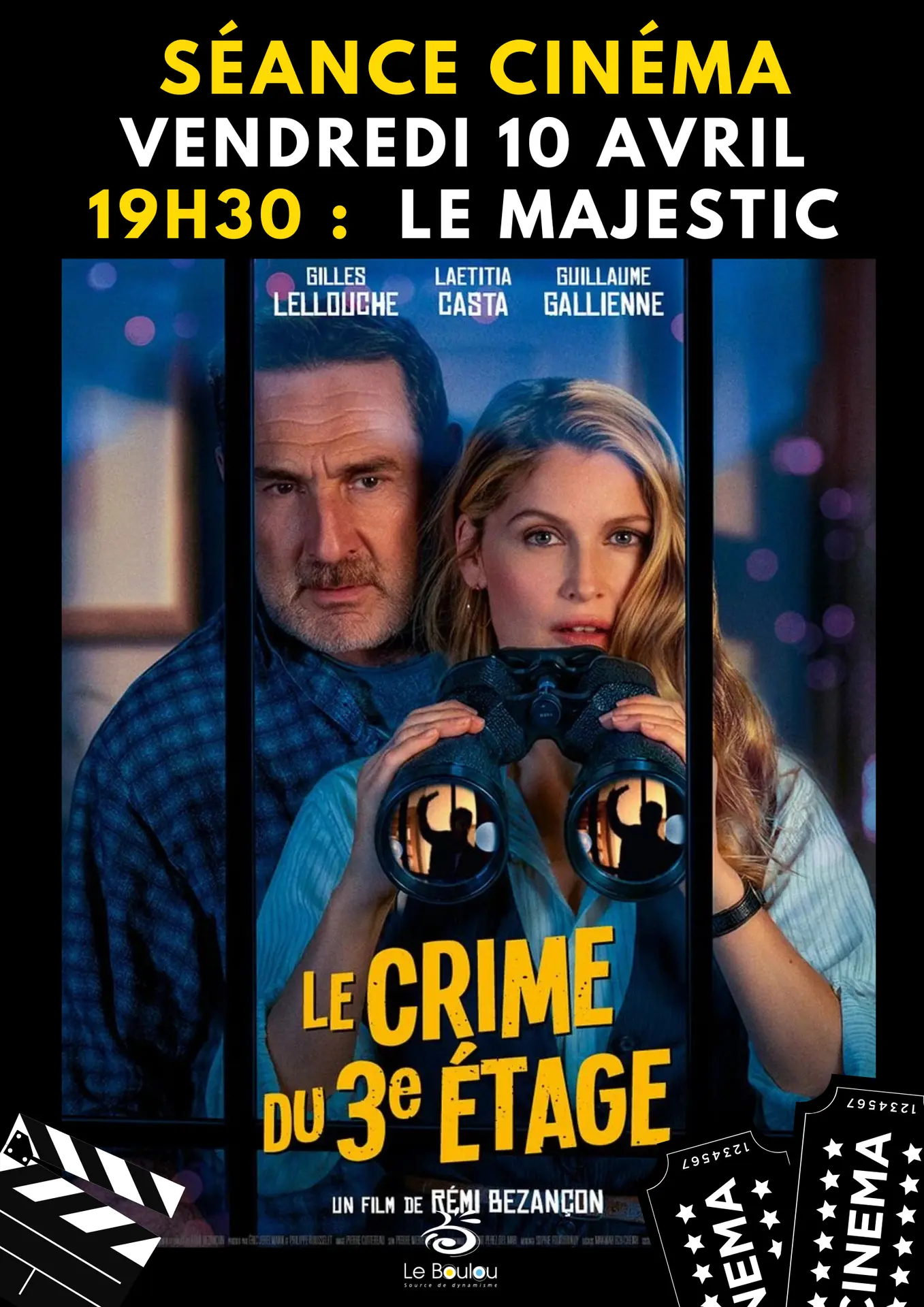 Un crime au 3e étage - 10 avril 2026