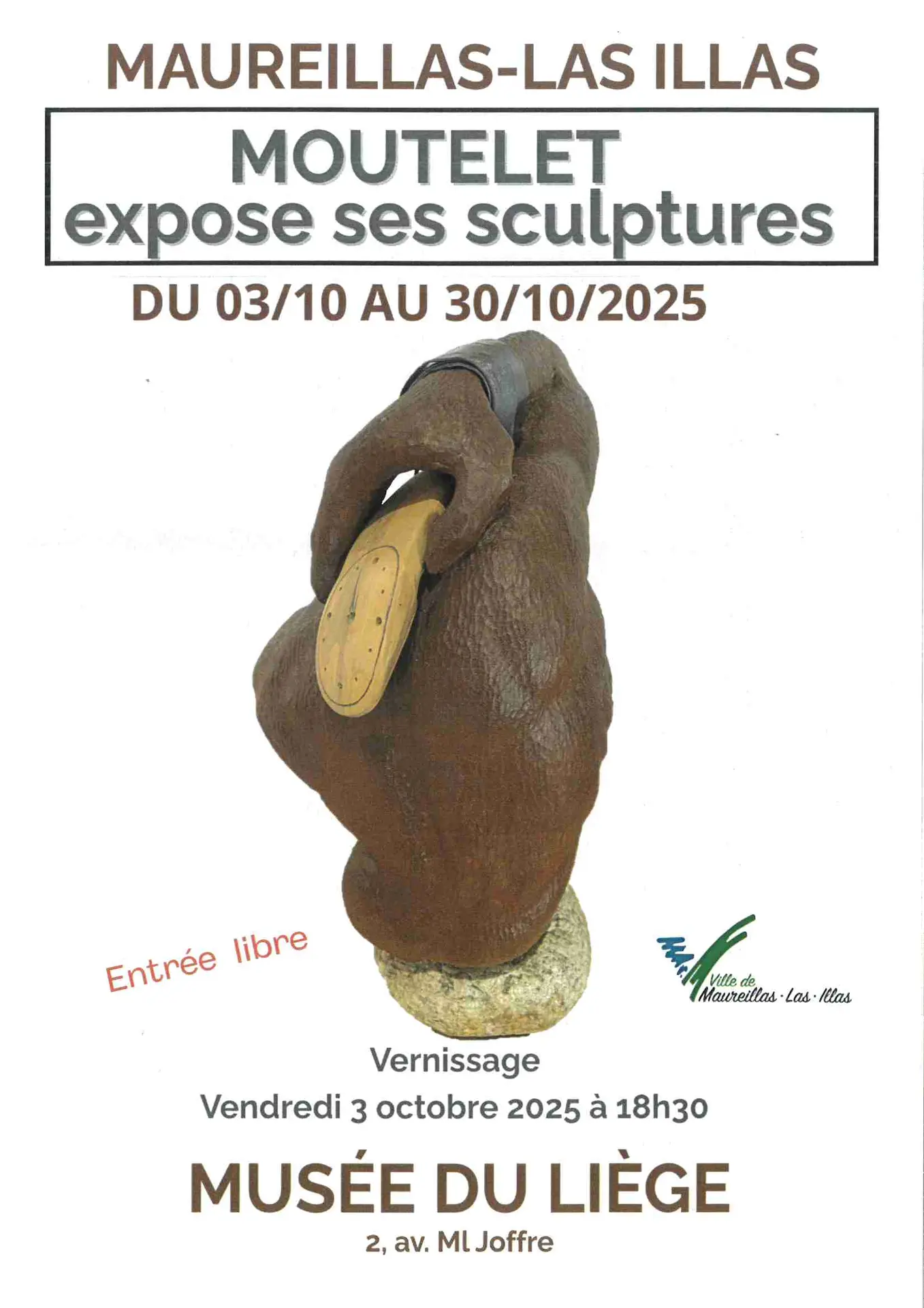 2025 10 MOUTELET EXPOSE SES SCULPTURES