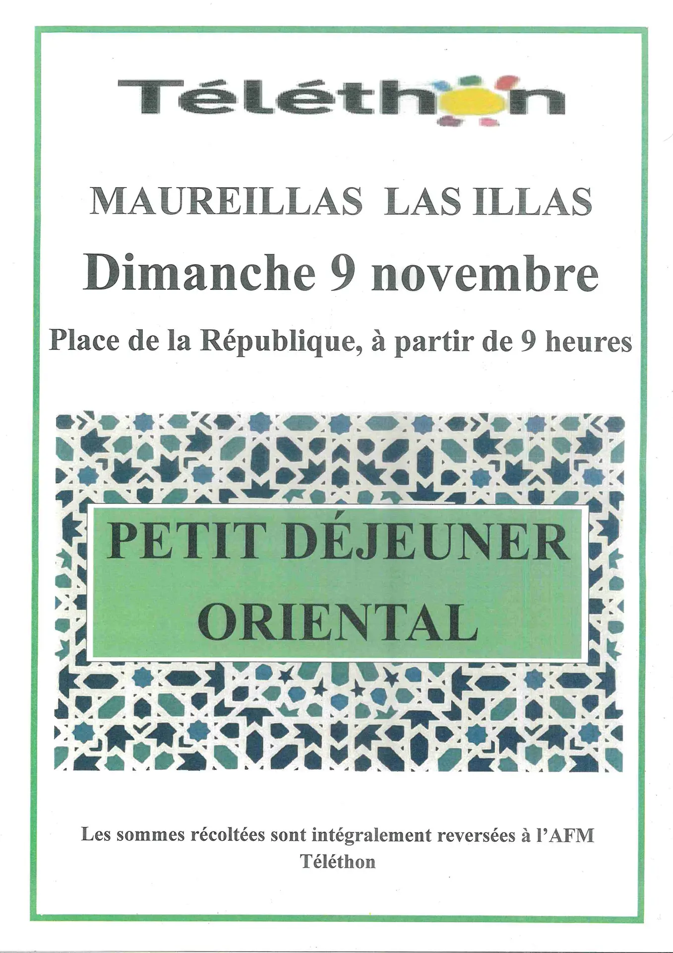 2025 11 09 PETIT DEJEUNER ORIENTAL TELETHON