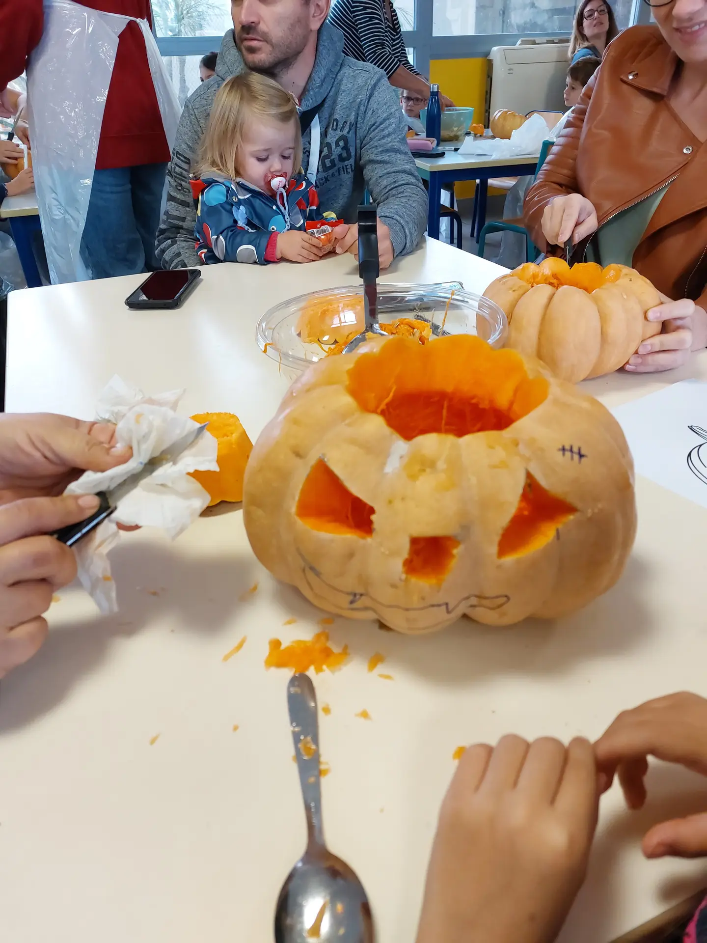 Atelier citrouilles