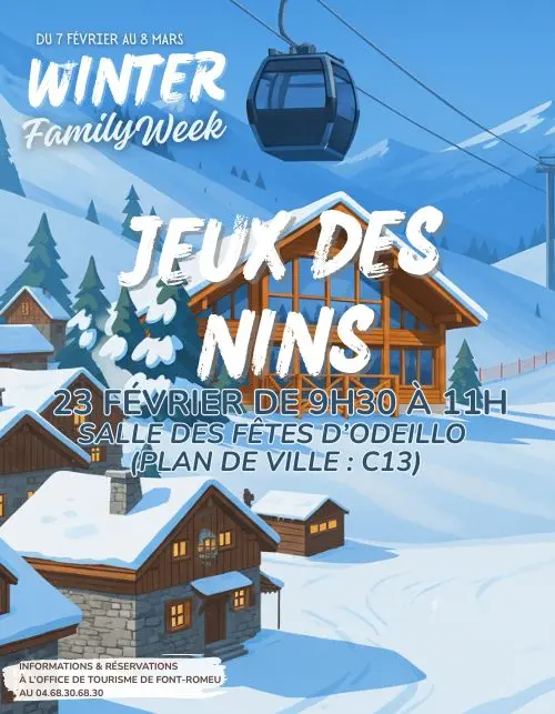 WINTER FAMILY WEEK - JEUX DES NINS - 23 Février