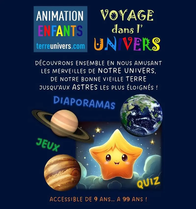 voyage dans l'univers