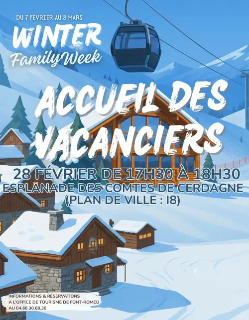 Winter Family Week - Accueil des vacanciers - 28 Février
