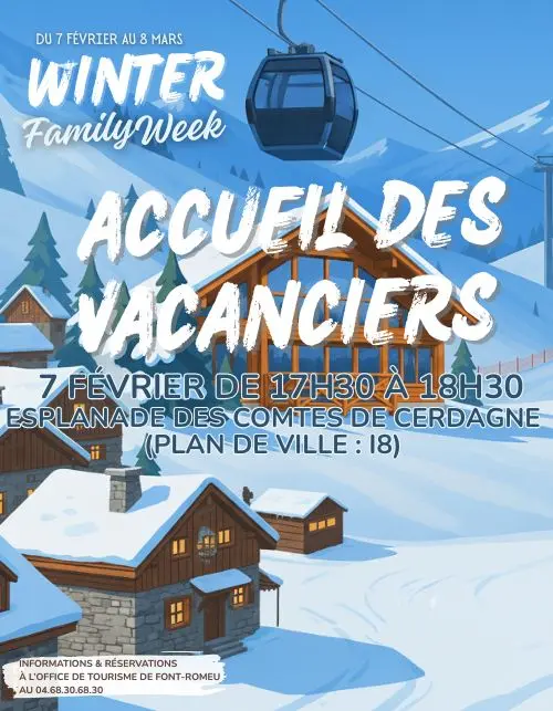 Winter Family Week - Accueil des vacanciers - 7 Février