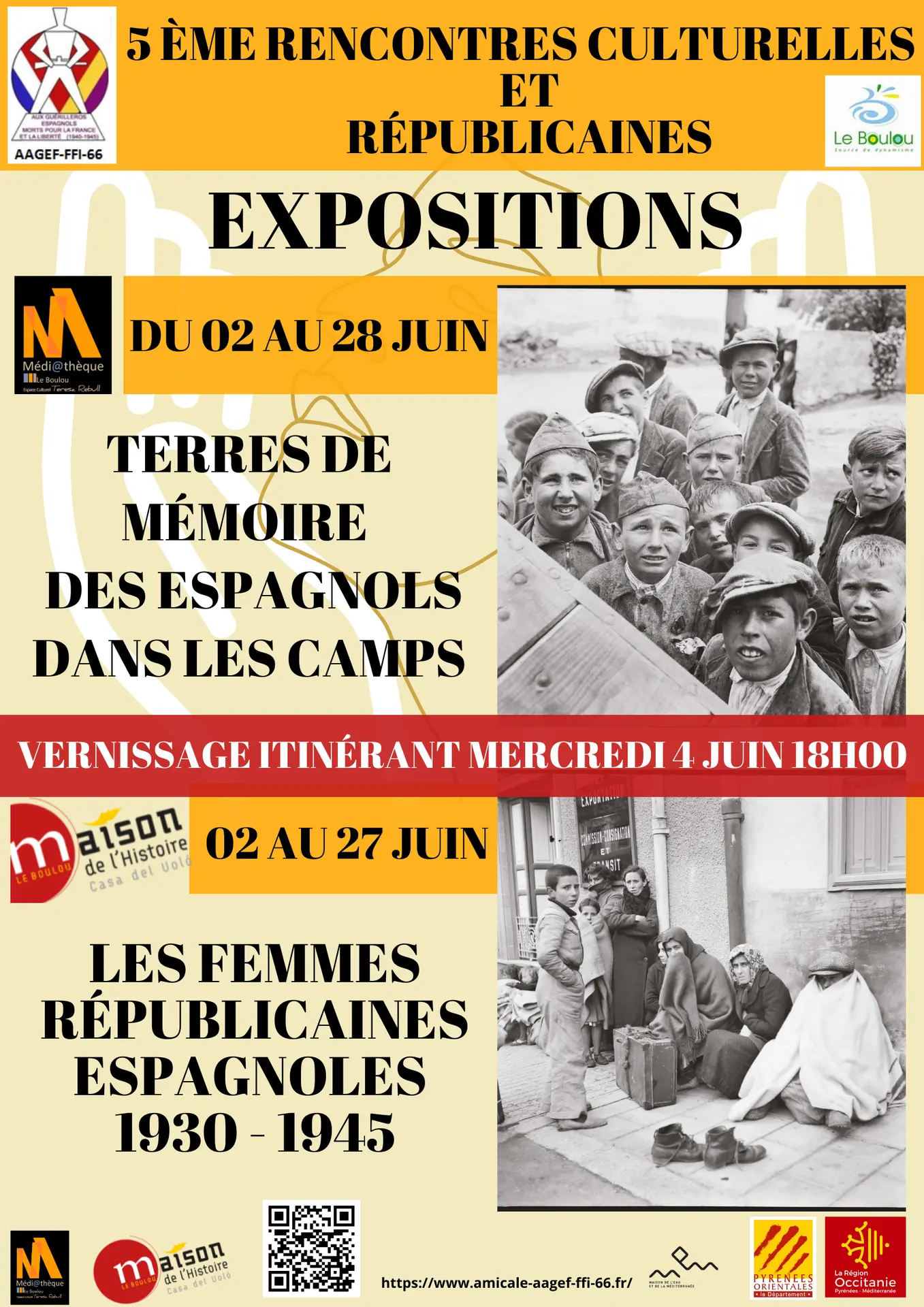 AFFICHESJournées républicaines CGtre - AFF MED /MDH5 ÈME RENCONTRES CULTURELLES ET RÉPUBLICAINES