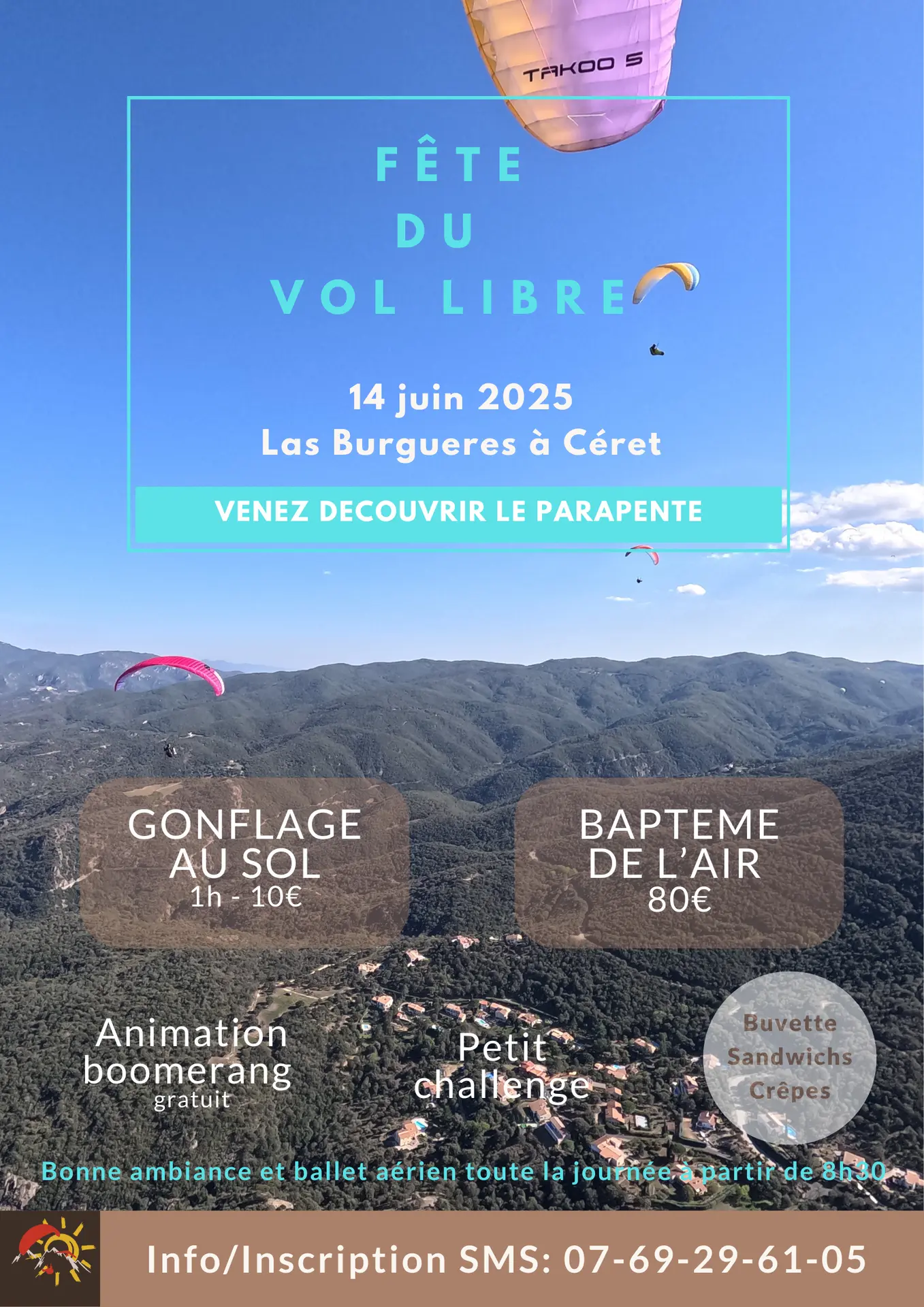 AFFICHE Fête du vol libre - 1