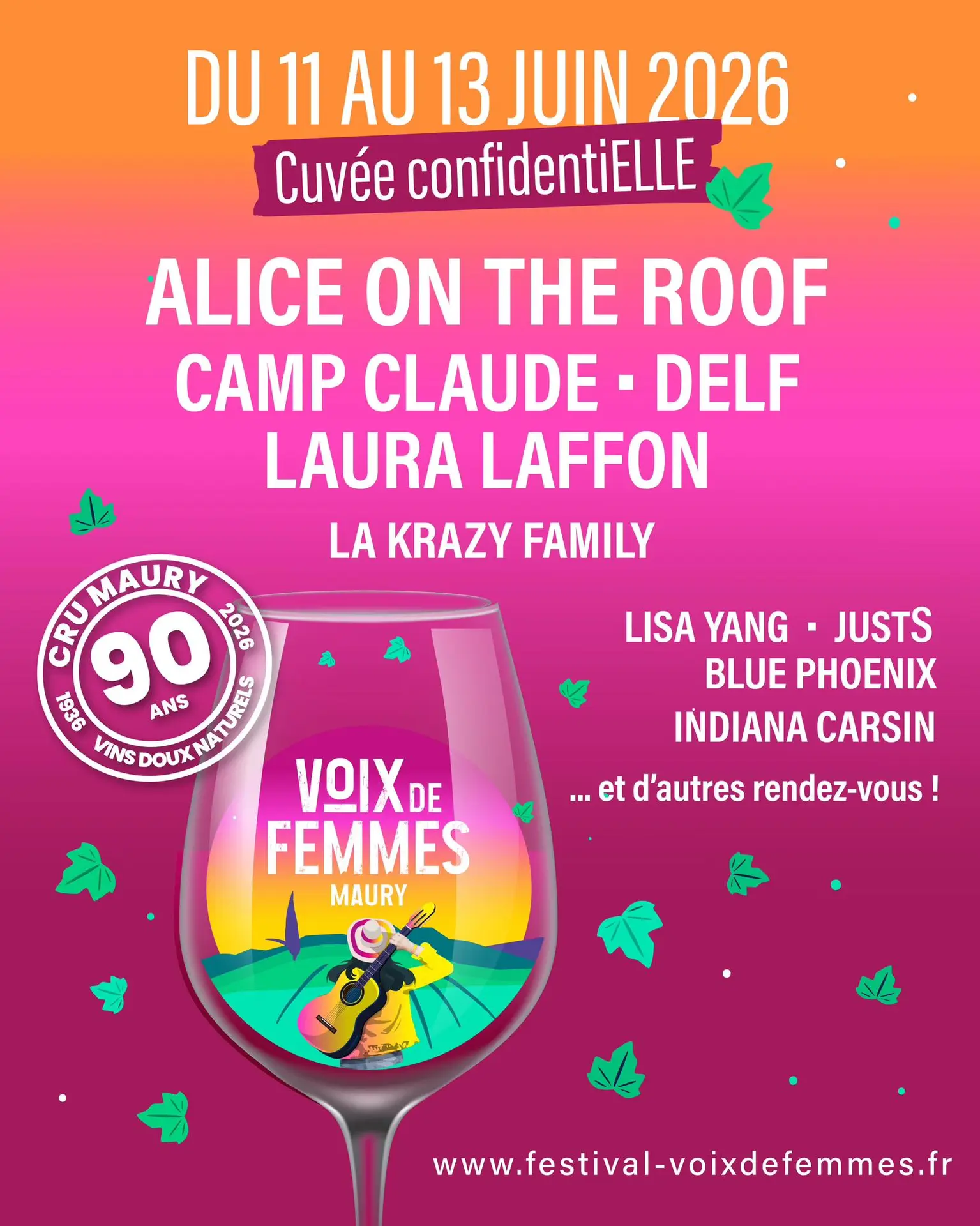 AFFICHE VOIX DE FEMME 2026