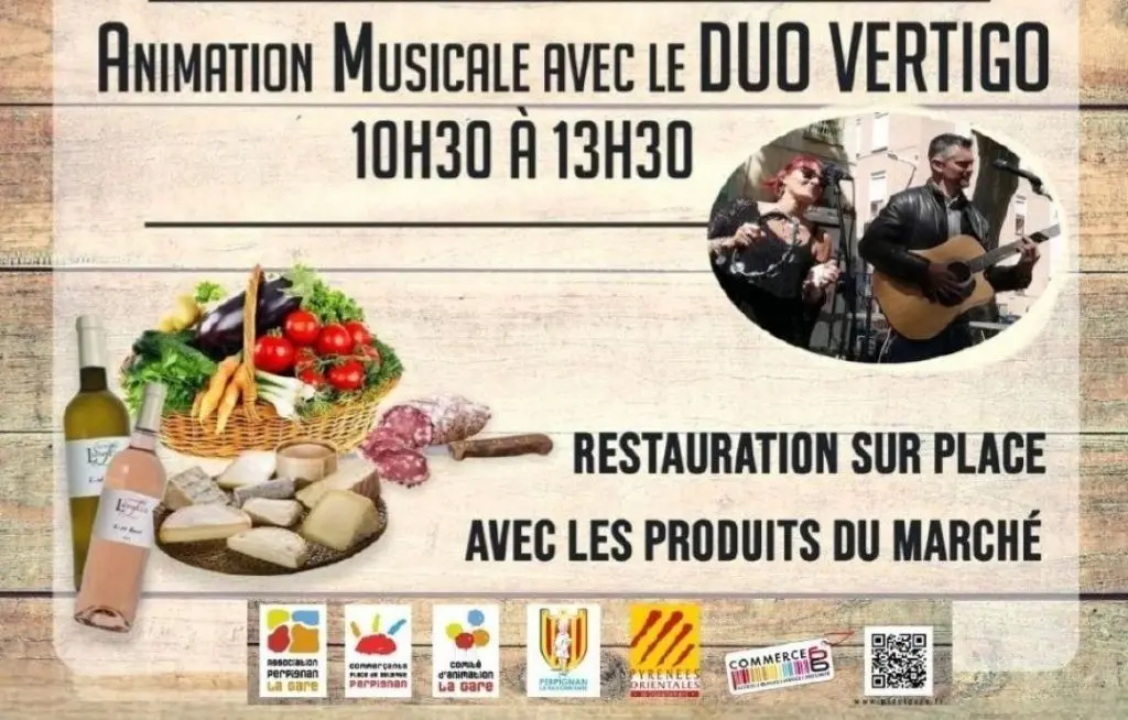 Affiche - 12ème Anniversaire Marché Place de Belgique 2