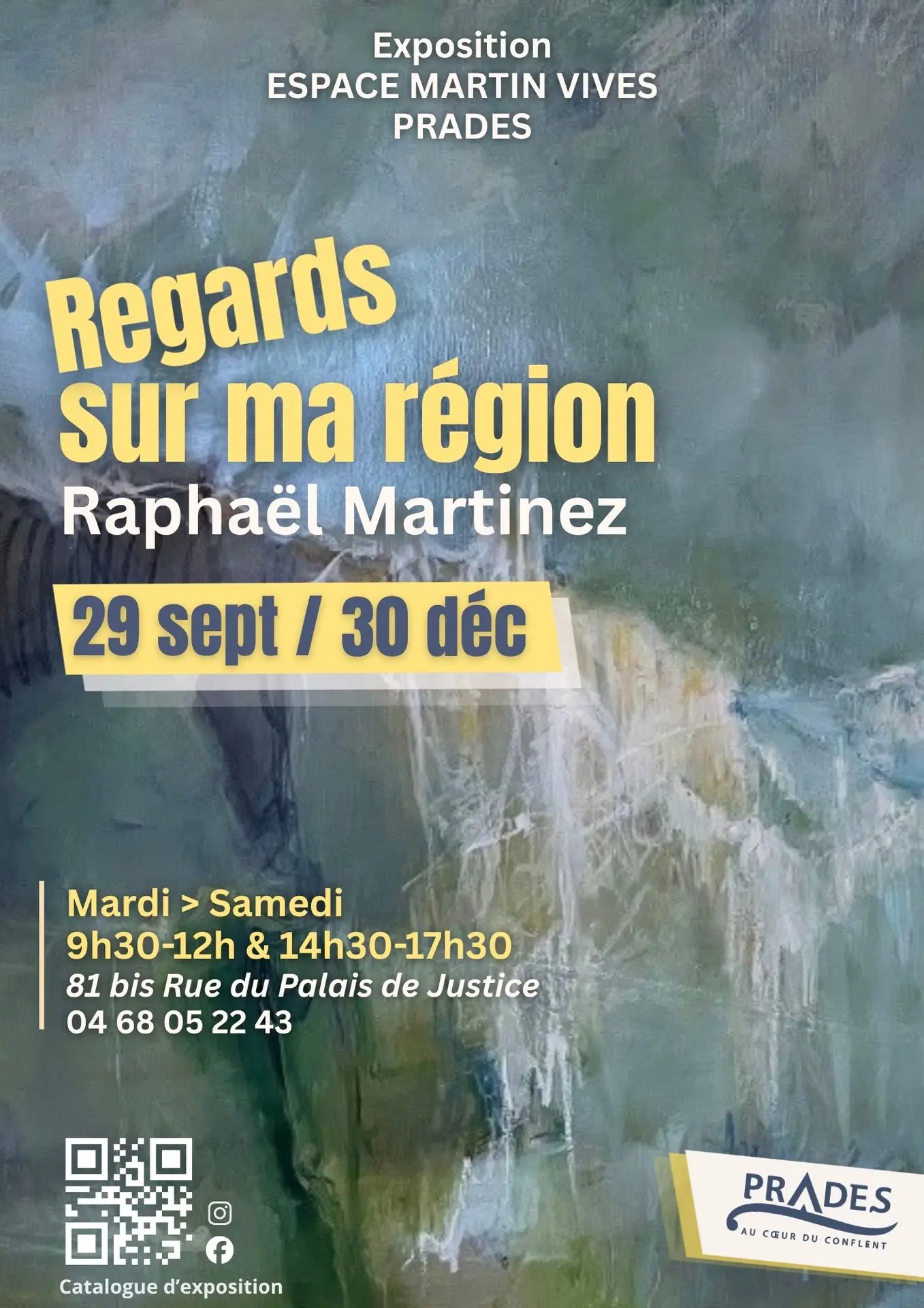 Affiche - Exposition Martin Vivès - 13