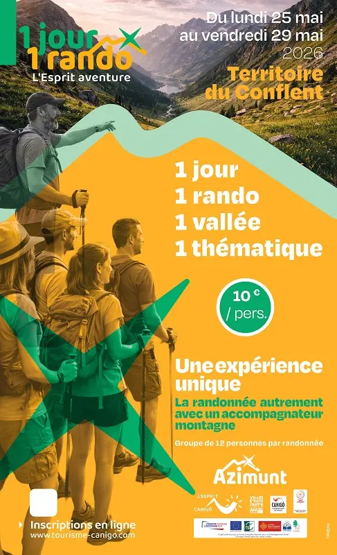 Affiche 1 jour 1 rando