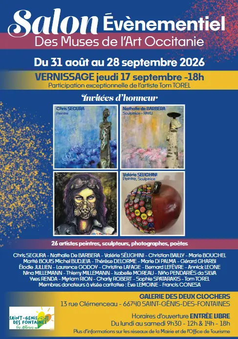 Affiche Muses en occitanie