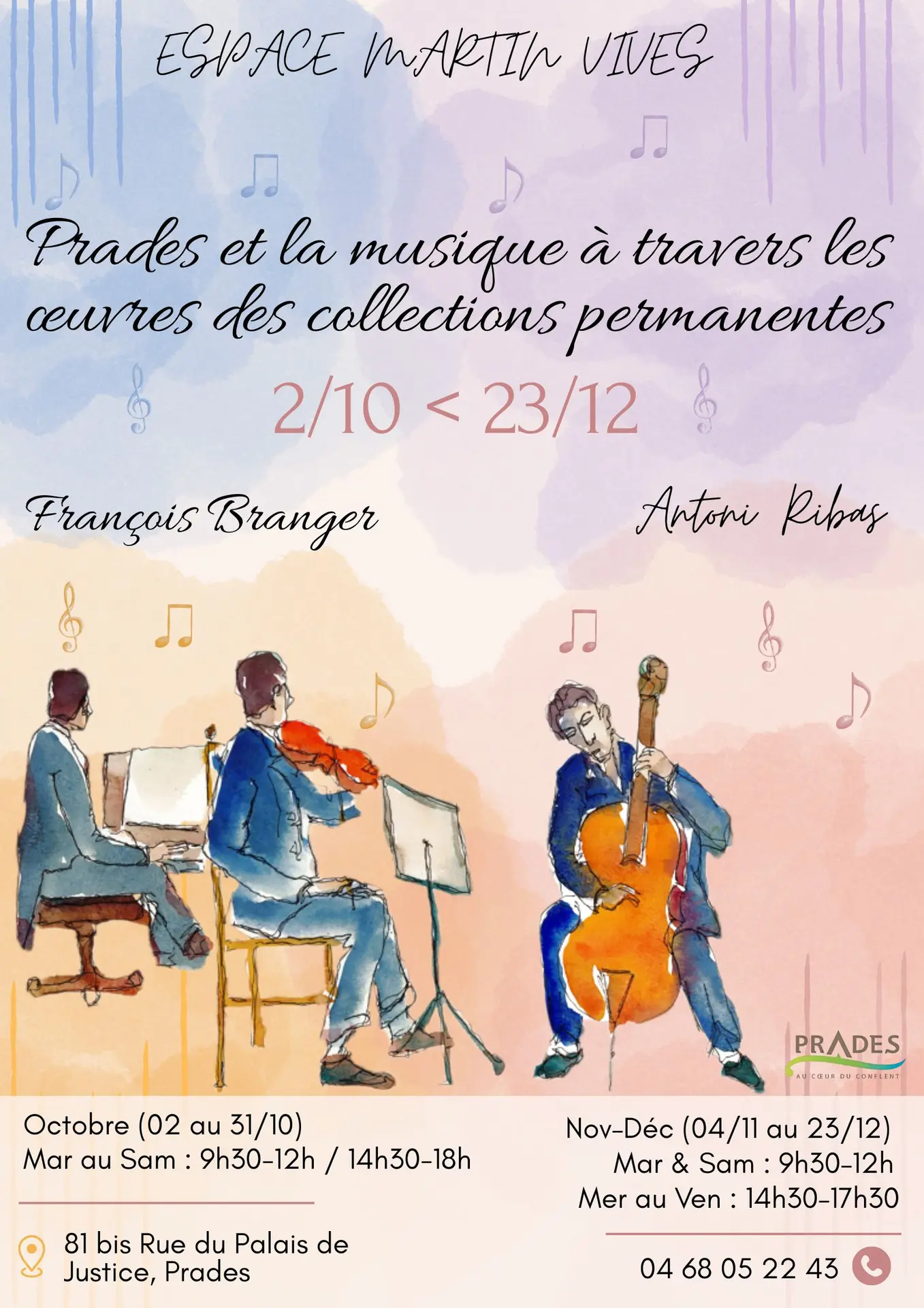 Affiche Espace Martin Vivès - 1