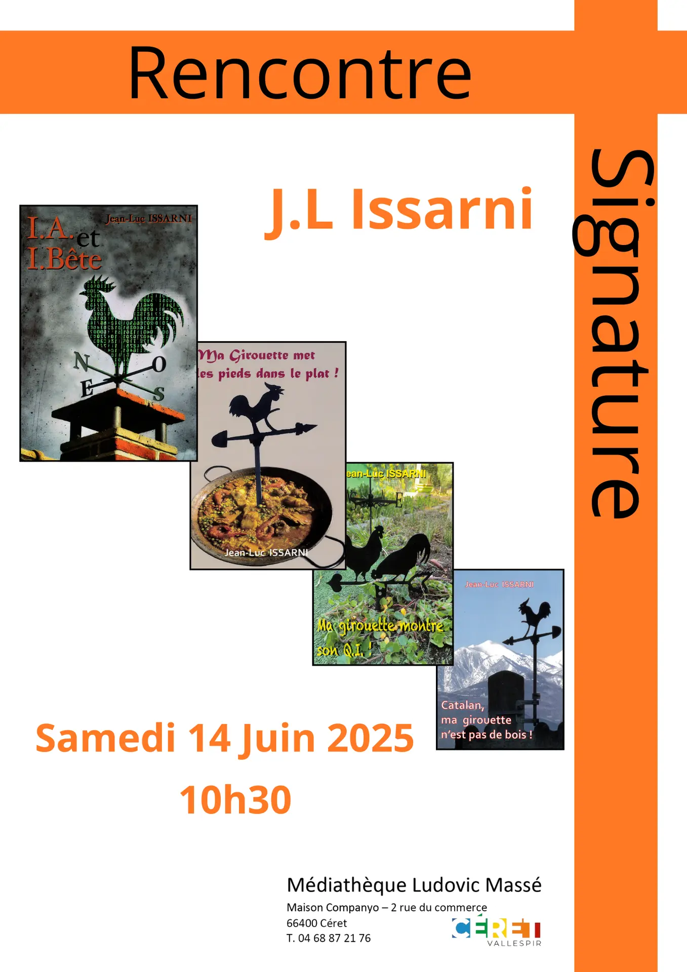 Rencontre et signature ISSARNI