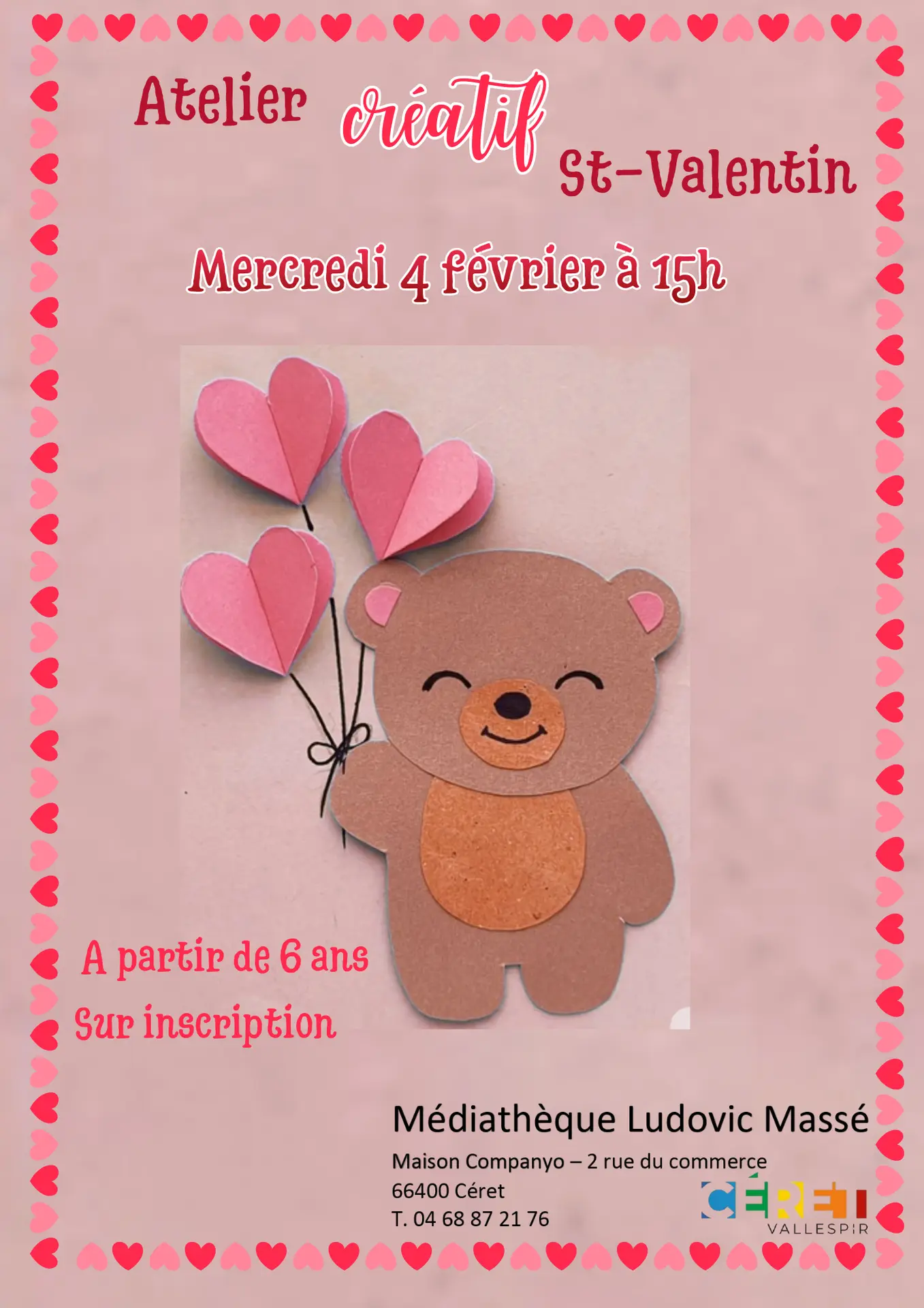 Atelier créatif de la St-Valentin - 1